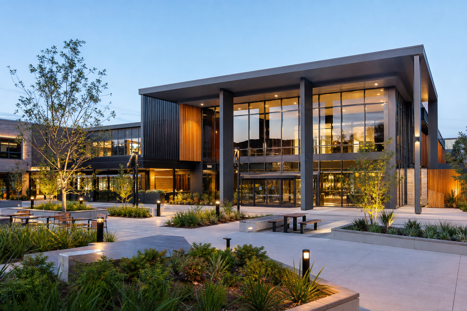 Commercial and community hub